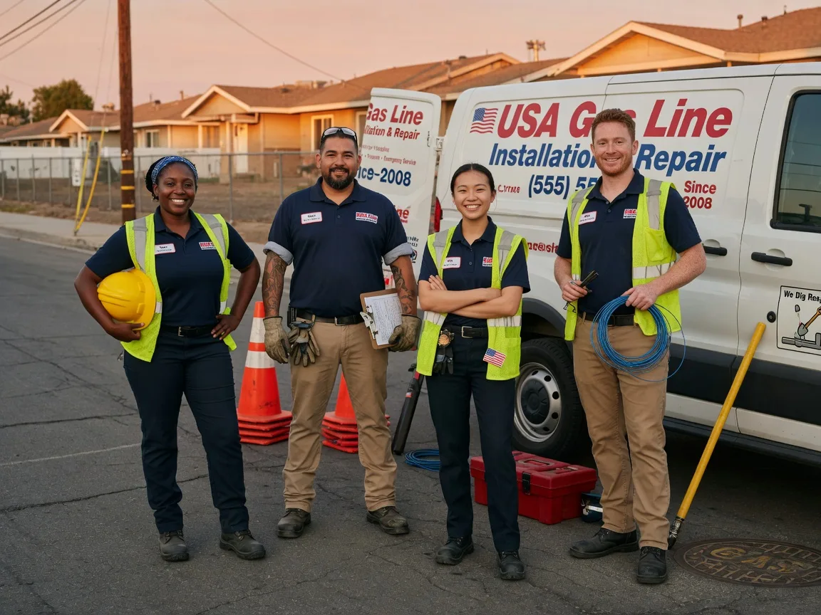 Gas Line Installation company in Offutt Afb, NE